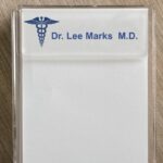 Clear Acrylic Notepad Holder 6-Pack (4x6 w/o Paper)