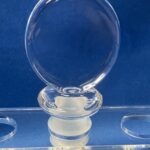 Acrylic Bottle Stopper   Blank   Clear   Oval (6-Pack)
