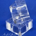 Square Acrylic Block Napkin Ring (Set of 24)
