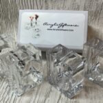 Acrylic Napkin Ring / Bud Vase Combo (Set of 12)