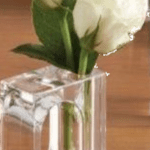 Acrylic Napkin Ring / Bud Vase Combo (Set of 12)