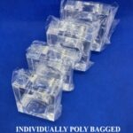 Square Acrylic Block Napkin Ring (Set of 24)