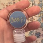 Round Acrylic Bottle Stopper Blank (6-Pack)