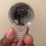 Round Acrylic Bottle Stopper Blank (6-Pack)