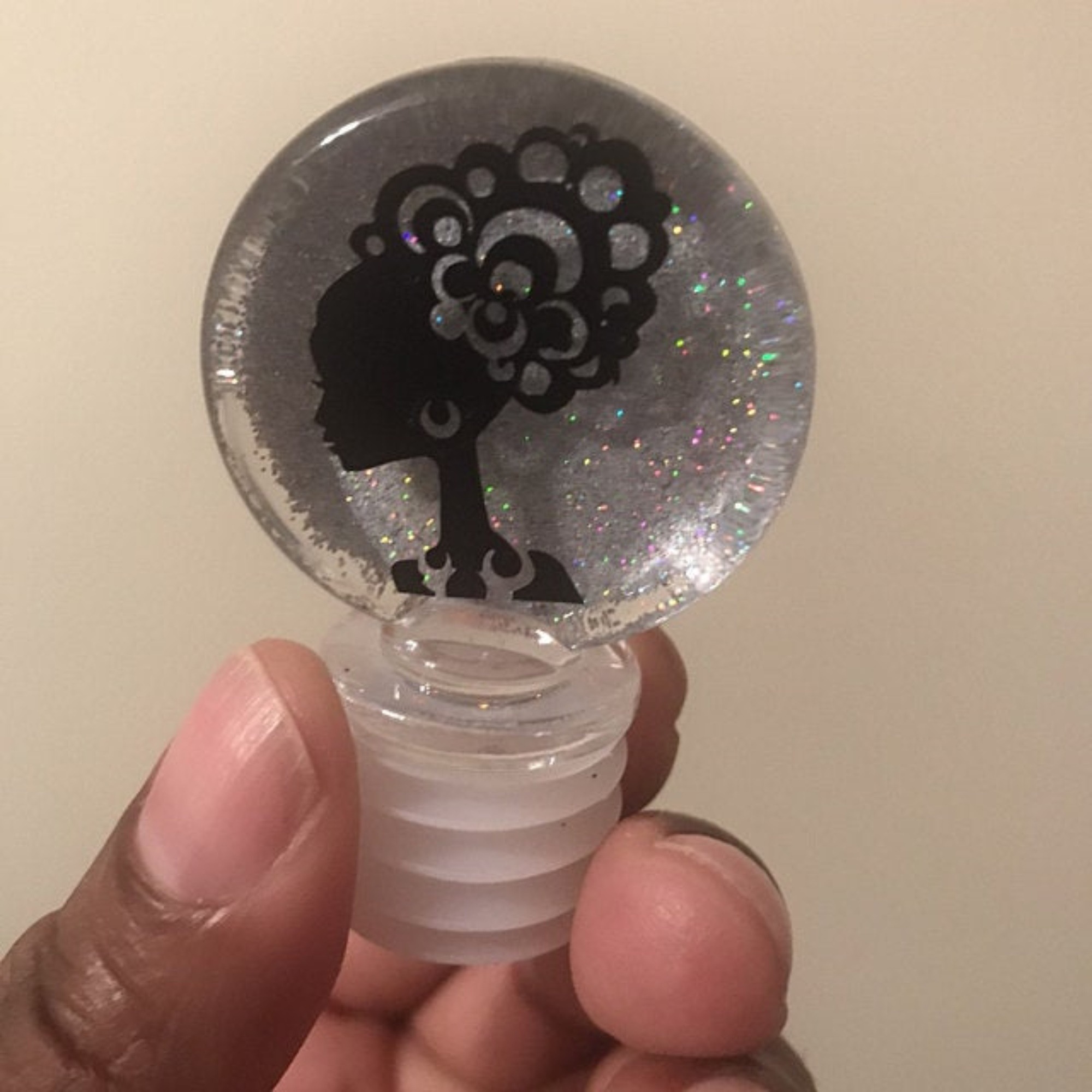 Round Acrylic Bottle Stopper Blank (6-Pack) - Image 8