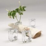Acrylic Napkin Ring / Bud Vase Combo (Set of 12)