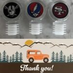 Round Acrylic Bottle Stopper Blank (6-Pack)