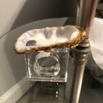 Square Clear Acrylic Napkin Ring (Set of 4)