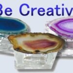Square Clear Acrylic Napkin Ring (Set of 4)