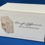 Square Rhinestone & Alloy Napkin Ring (12-Pack - SILVER)