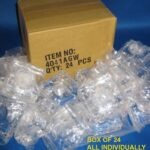 Square Clear Acrylic Napkin Ring (Set of 48)