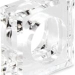 Square Clear Acrylic Napkin Ring (Set of 48)