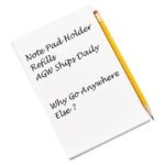 Notepad Refill Sheets (4"x6" 200 Count)