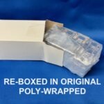 Acrylic Napkin Ring / Bud Vase Combo (Set of 4) Water Damaged Box