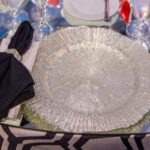 Square Rhinestone & Alloy Napkin Ring (12-Pack - SILVER)