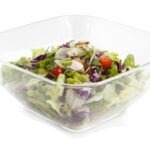 Large Square Salad Bowl