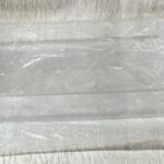 Acrylic serving tray set of 2