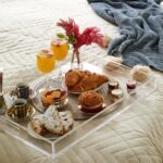 Acrylic Serving Tray Set of 2 (Nested "BUTLER STYLE")