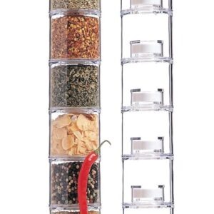 Acrylic Spice Tower / Craft Bottle (6-Jar Collection)